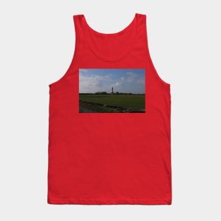 Light House on Pellworm from Afar Tank Top